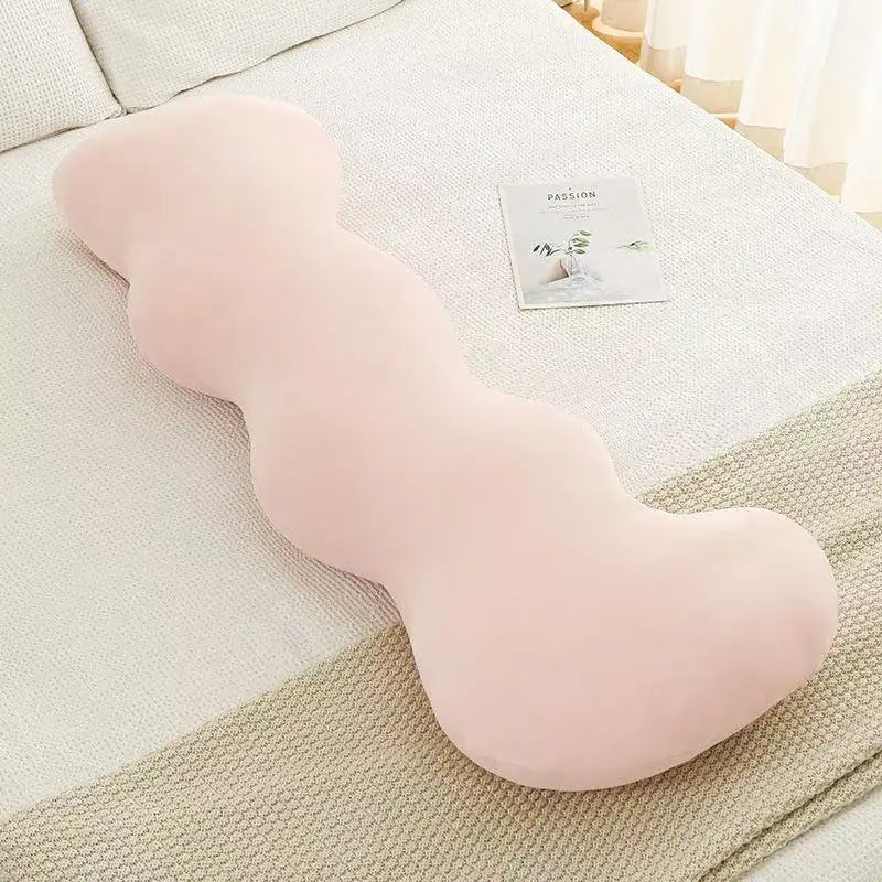 Four Season Universal Detachable and Washable ice Silk Women's Sleeping Leg Clip Long Pillow for Pregnant Women's Side Sleeping
