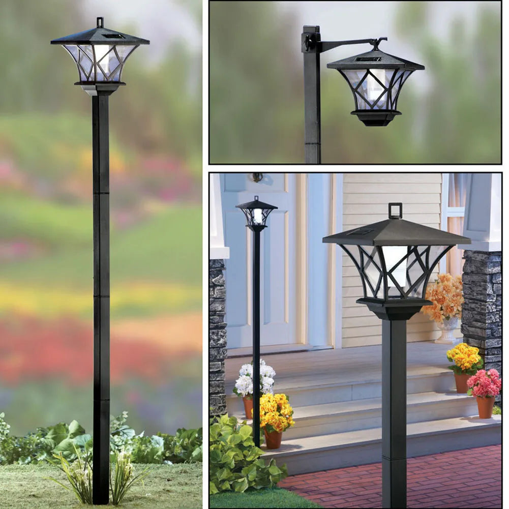 Solar Floor Lamp Post Light – 1.5m Outdoor Decorative Lamp