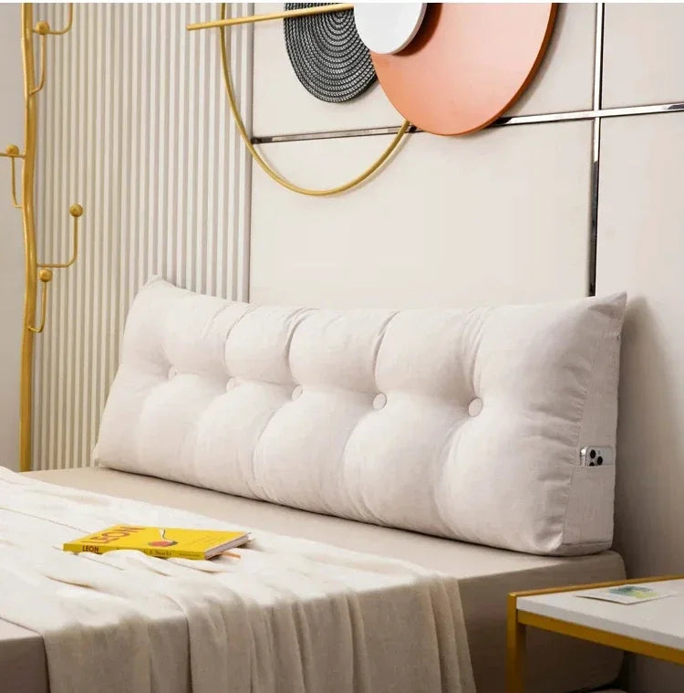 Headboard Pillow Triangle Cushion Backrest Pain Relief Sofa Waist Cushion Wedge Sleeping Pillow for Decorative Pillows for Bed