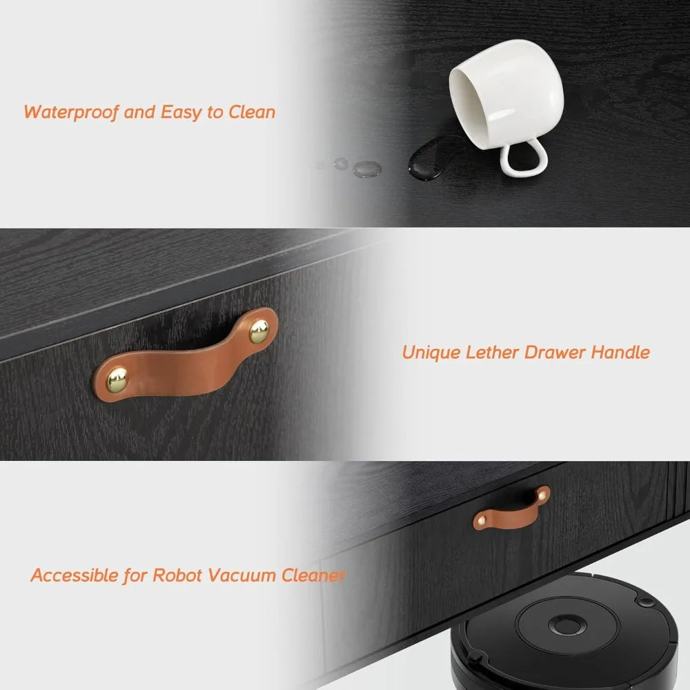 Floating TV stand, wall mounted, wooden media console entertainment center, with cabinet, 70 inch floating TV stand