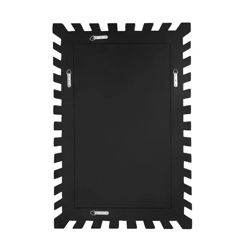 Indoor HD Rectangular Hanging Mirror Home Decoration Sunburst Accent Wall Mirror