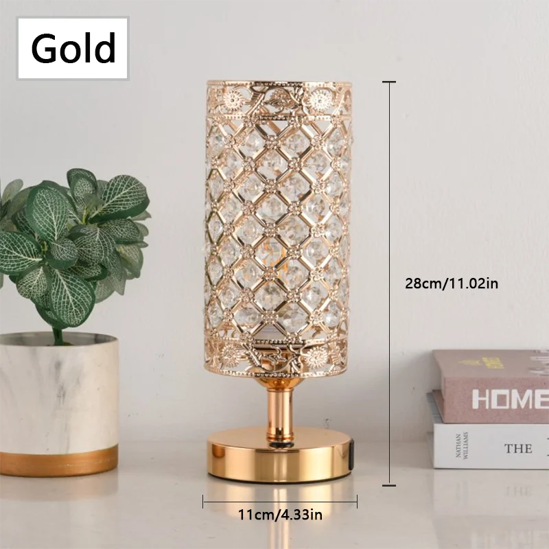 USB Rechargeable LED Table Lamp Touch Sensor Desktop Night Light for Hotel Bedroom Livingroom Study Room Decor Table Lamps