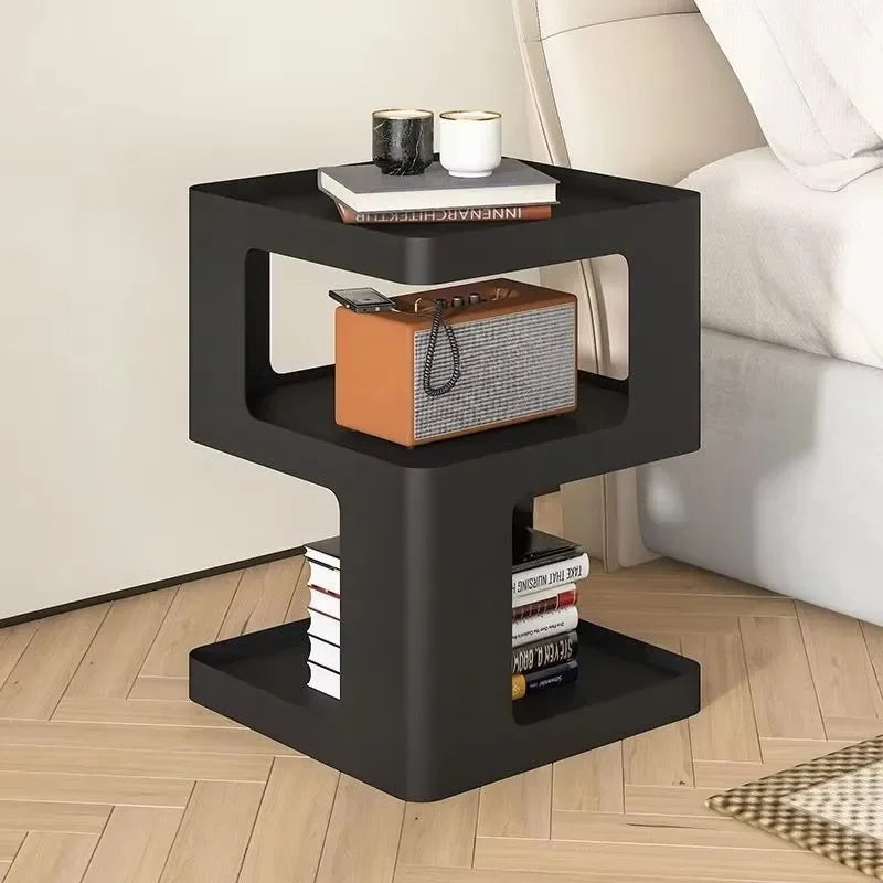 small bedside cabinet, luxurious and simple modern coffee table, a few sides, Nordic creative living room, a few corners.