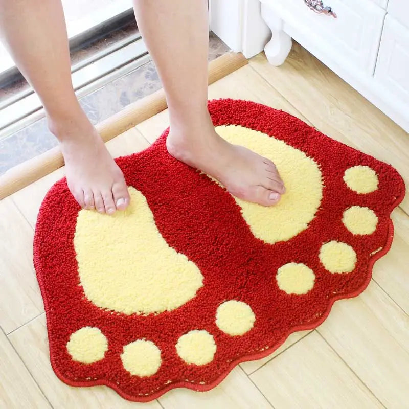 Floor Bath Waterproof Anti-Slip Bedside Rug For Bedroom, Winter Protection Home Decoration For Autumn And Winter