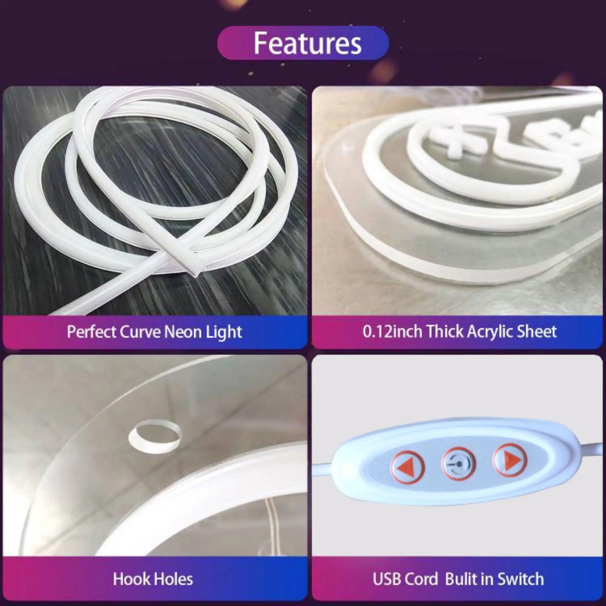 “You Are Exactly Where You Need To Be” LED Neon Sign – Wall Decor Light