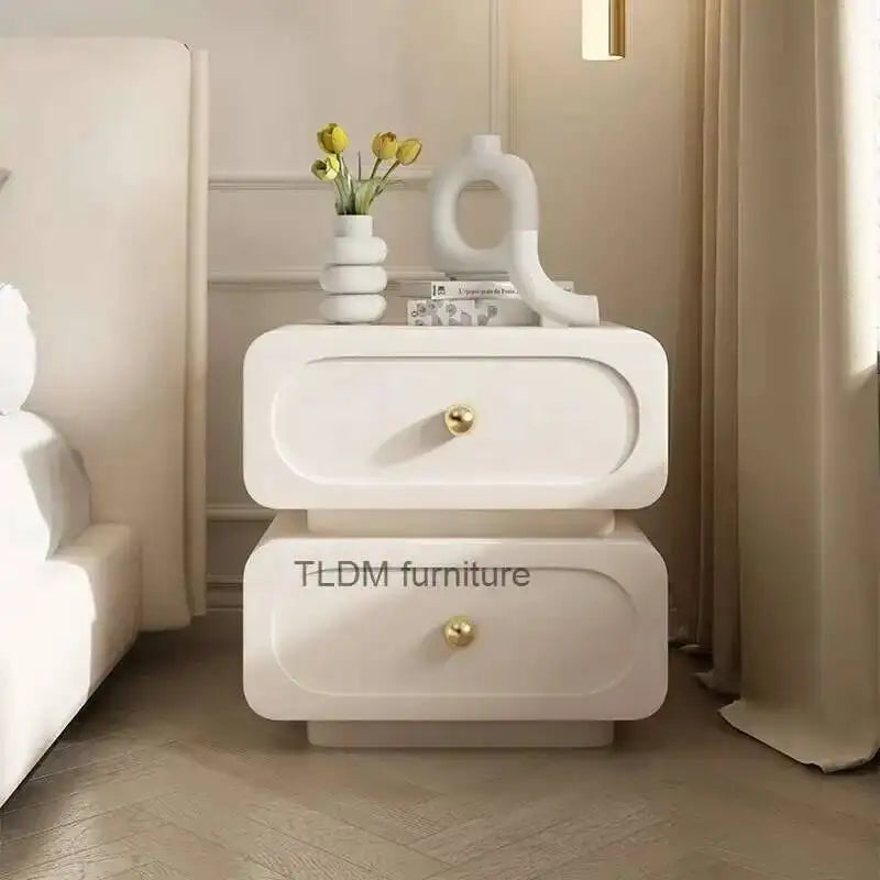 White Nightstands Modern Organizers Wood Drawers Narrow Nightstands Center Simple Table De Italian Chevet Bedroom Furnitures