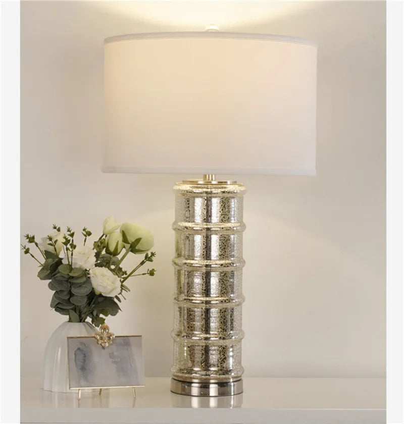 Contemporary Luxury Table Lamp LED Personality Creativity Living Room Bedroom Study Villa Hotel Bedside Household Desk Light