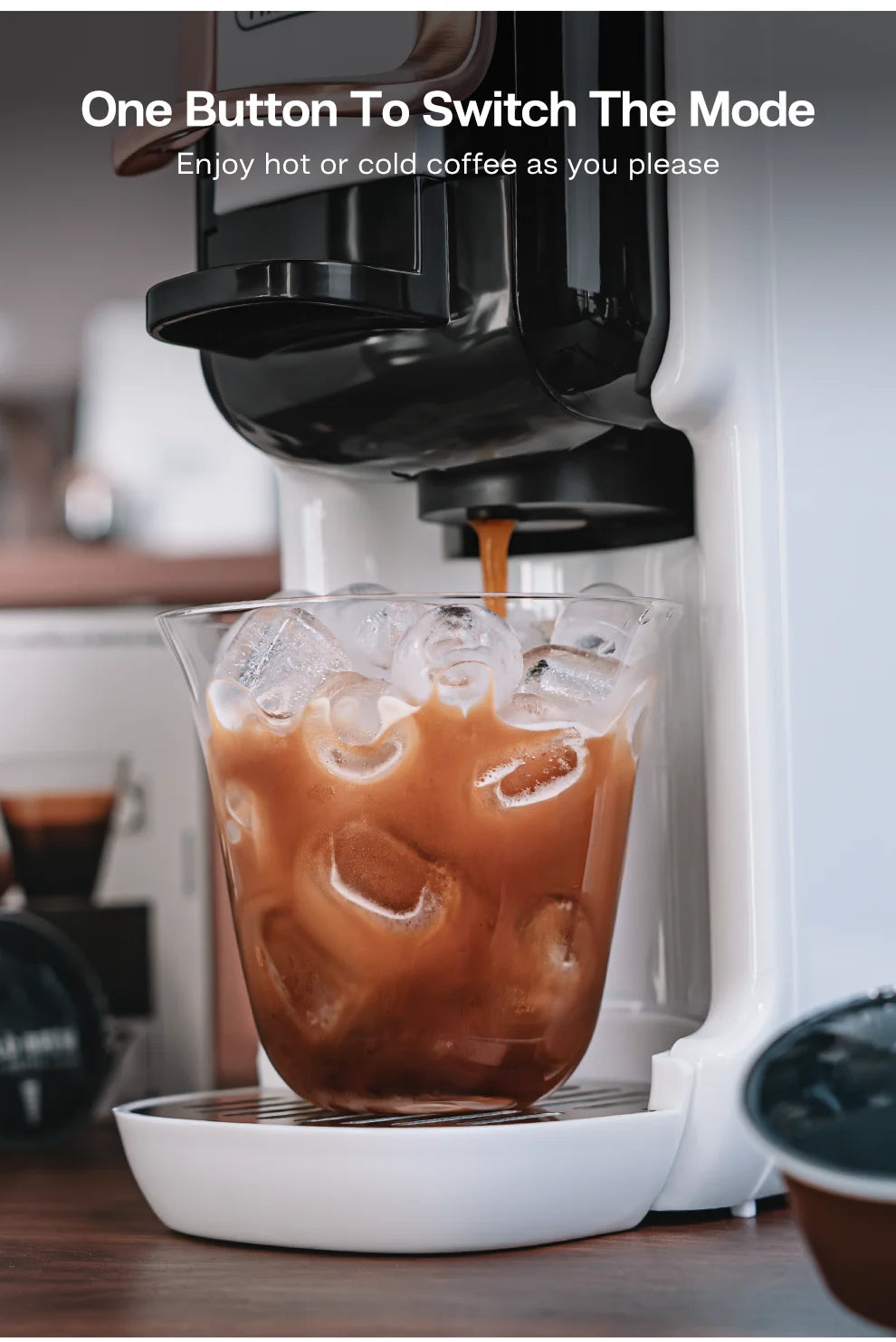 HiBREW 5-in-1 Multi-Capsule Coffee Machine – 20 Bar Hot & Cold Espresso Maker