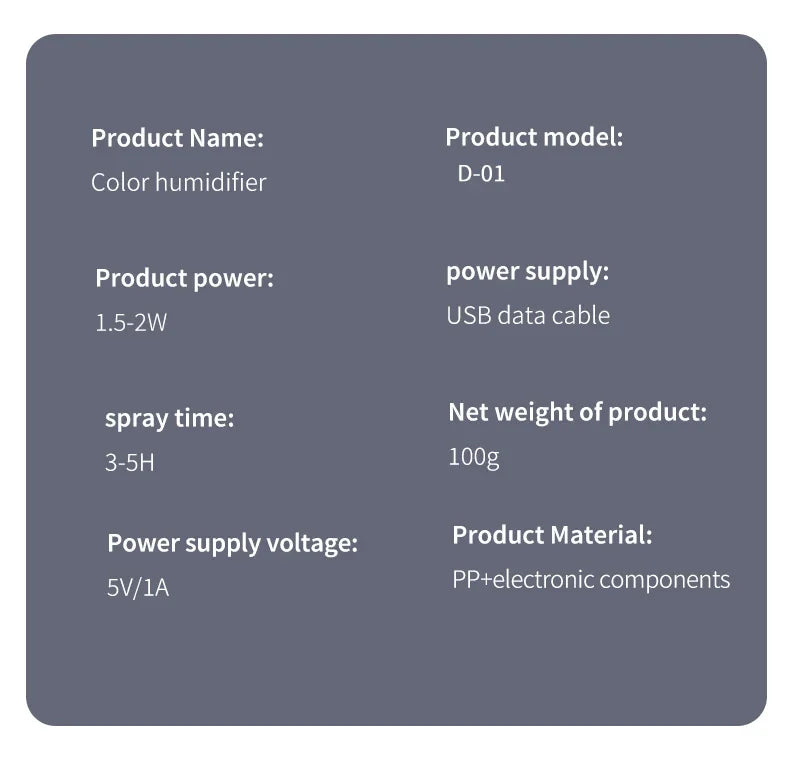 200ML Air Mini Humidifier Portable USB Aroma Essential Oil Diffuser Car Purifier Mist Maker LED Lamp Lighting For Home Bedroom