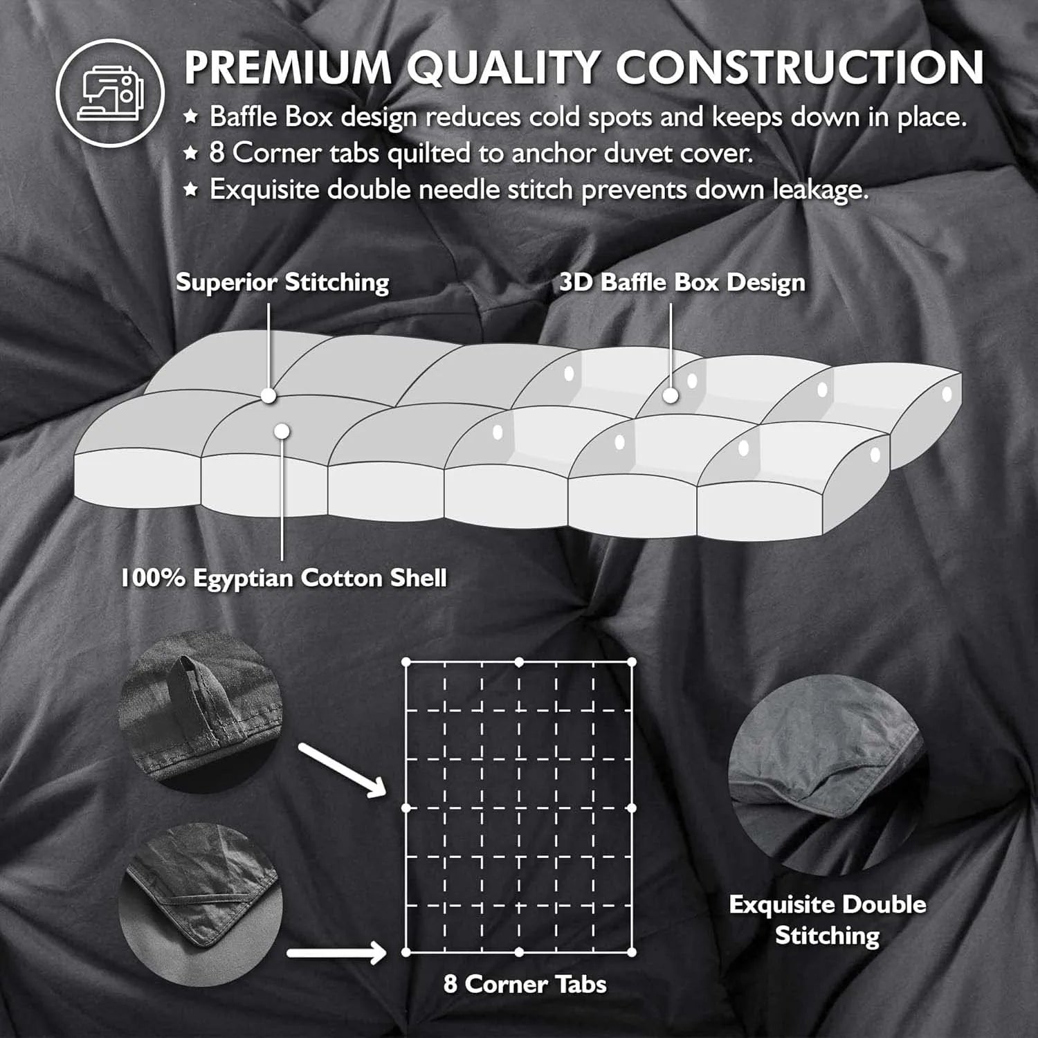 Twisted Flower Cotton Quilt Grey Microfiber Winter Quilt Thickened Quilt Warm Comforter Hotel Quilt