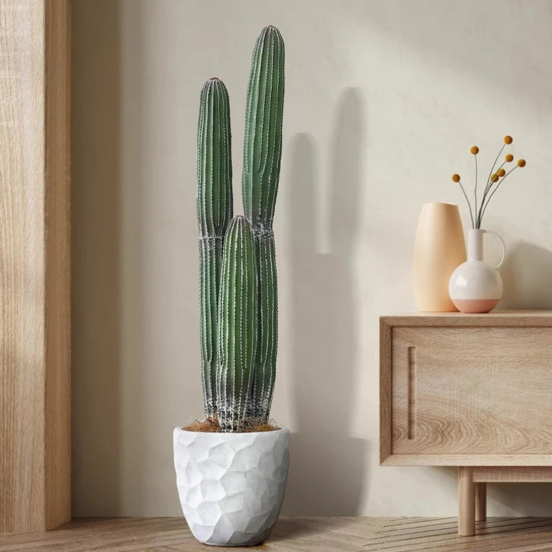 Modern Artificial Cactus Large Garden Yard Artificial Plants Decorations Elegant Plants Beautiful Fake Bonsai Aesthetic Supplies