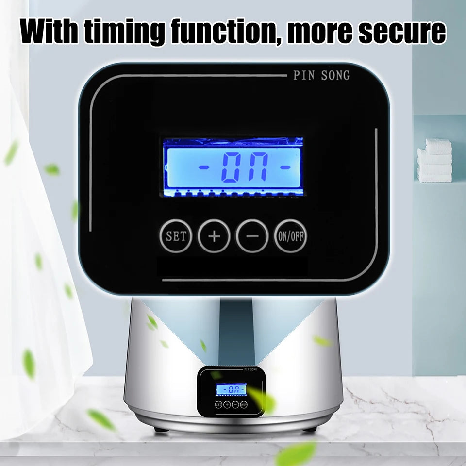 4L Water Distiller Machine – 750W Stainless Steel with Glass Container