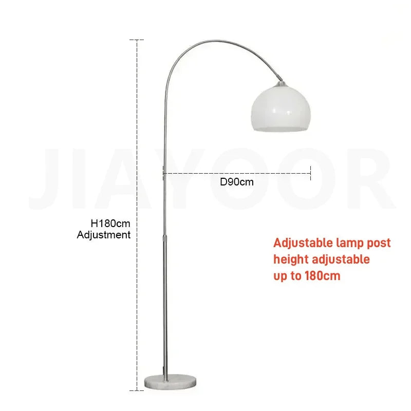 Modern Minimalist Living Room Bedroom Floor Lamp Reading Home Decoration Lamp Bed Lamp Retractable Floor Light Mood Lamp LED
