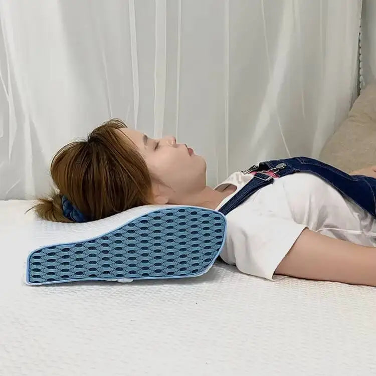 Comfortable Wave Shaped New Memory Foam Pillow Neck Supports Bed Pillow Cervical Contour for Sleep Targeted on Neck Region