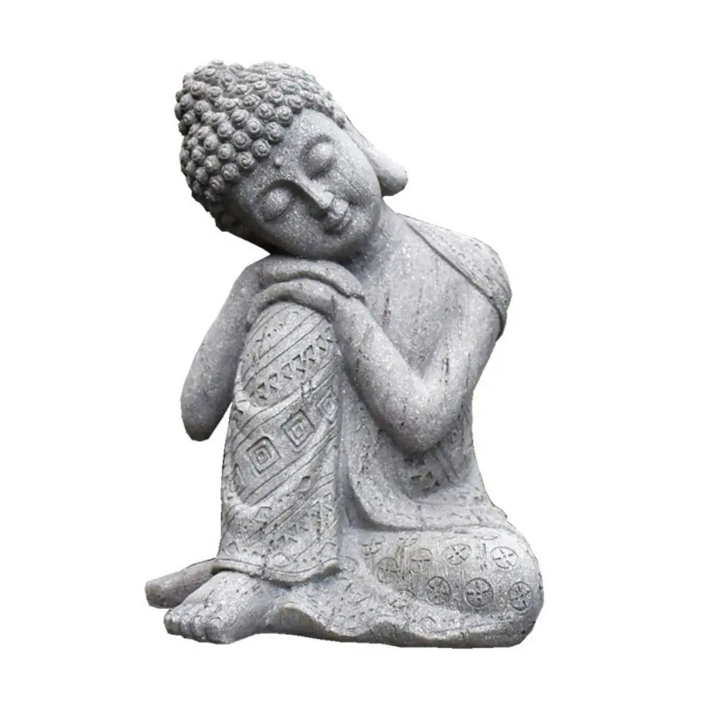 Garden 9.84inch Buddha Statue Resin Large Meditation Buddha Zen Decor Indoor Outdoor