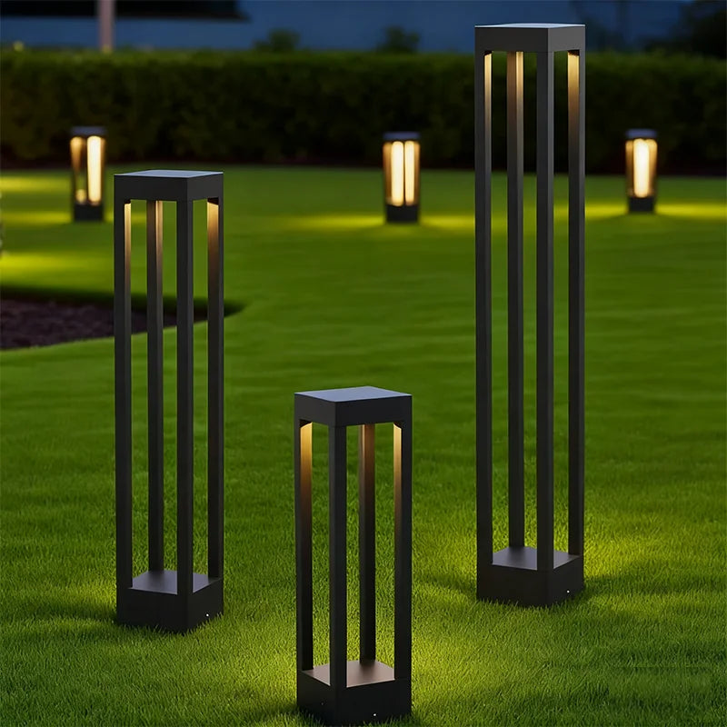 Outdoor Lawn Lamp LED Waterproof Lawn Light Garden Patio Porch Floor Lamps Swim Pool Grassland Road Lighting Decoration Lights