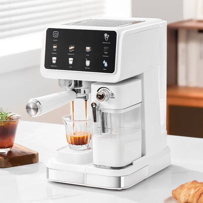 Italian High-Pressure Espresso Machine – Automatic Milk Frothing with Intelligent Color Screen