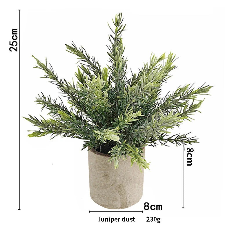 Artificial Plant Potted Eucalyptus Plant Small Fake Flower Bonsai With Pot Mini Plant Desktop Office Home Restaurant Decoration