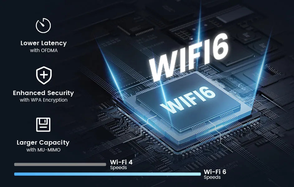 Modern Geometric Pillow Covers – Blue Abstract Boho (4-Piece Set, 18×18 in)