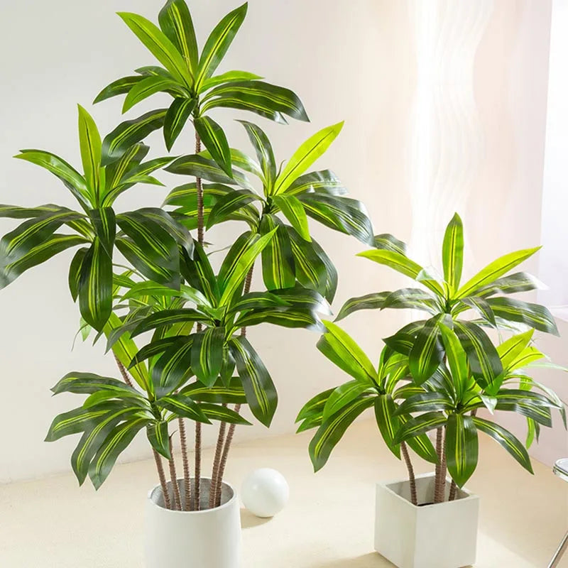 Home Ornament Large Floor Simulation Green Plant Brazilian Wood Potted Plant Home Interior Decoration Ornament Simulation Tree