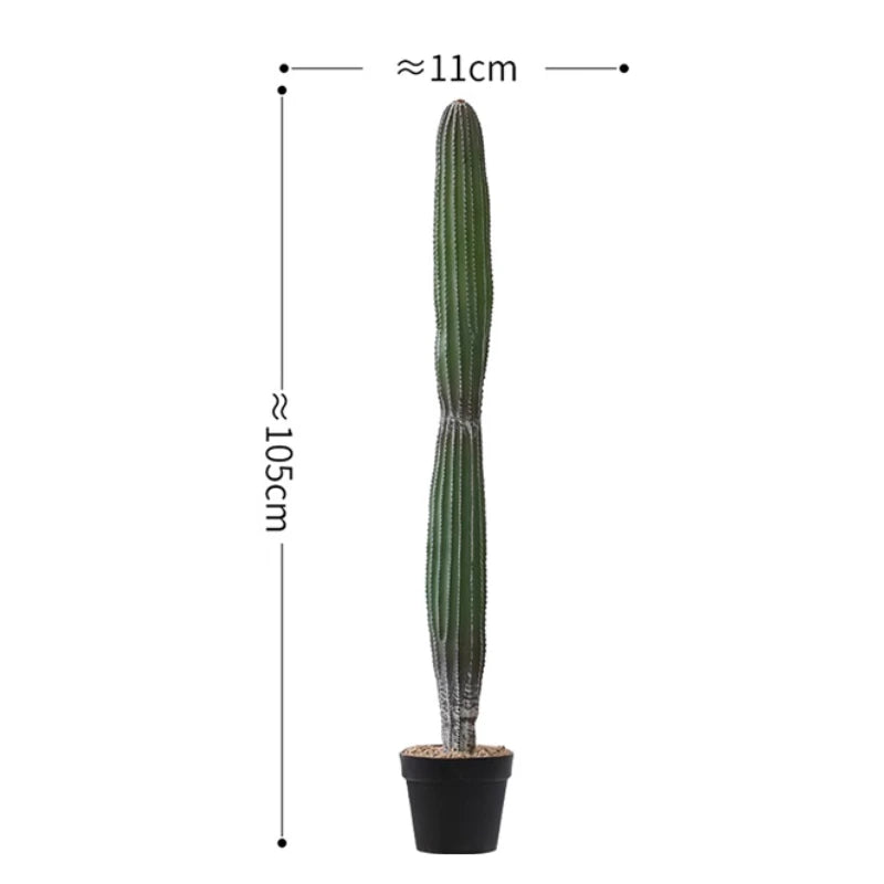 Modern Artificial Cactus Large Garden Yard Artificial Plants Decorations Elegant Plants Beautiful Fake Bonsai Aesthetic Supplies