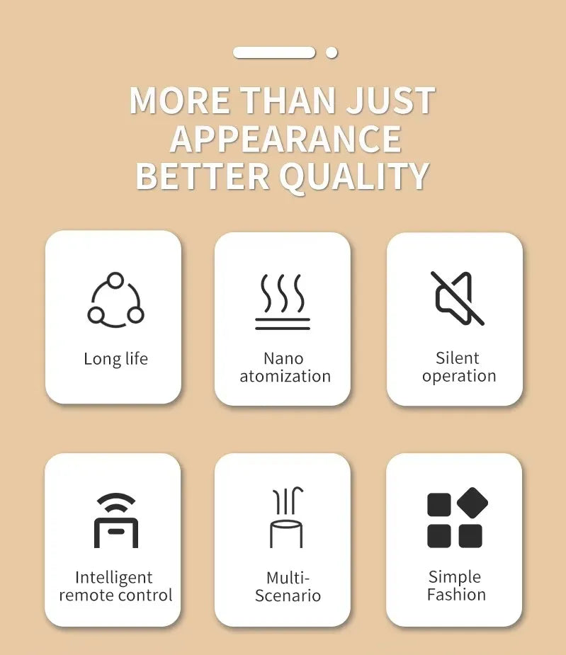 Bluetooth Smart Scent Air Machine Hotel Collection Diffuser for Essential Oil Waterless Diffuser for Home Hotel Room Fragrance