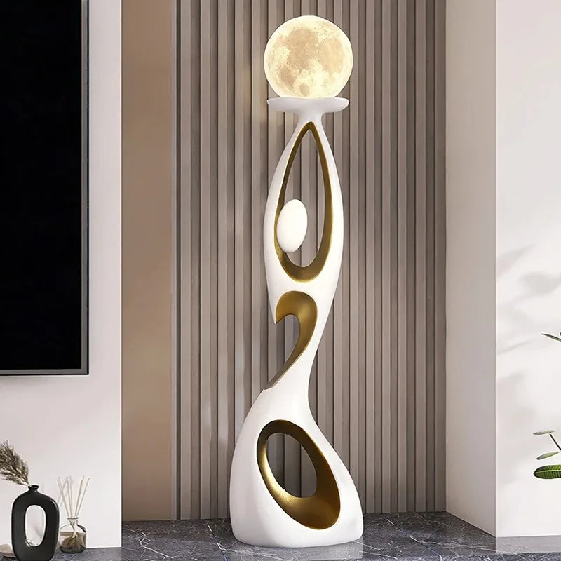 Luxury-simplified floor lamp, living room lamp, bedroom lamp, villa study floor lamp