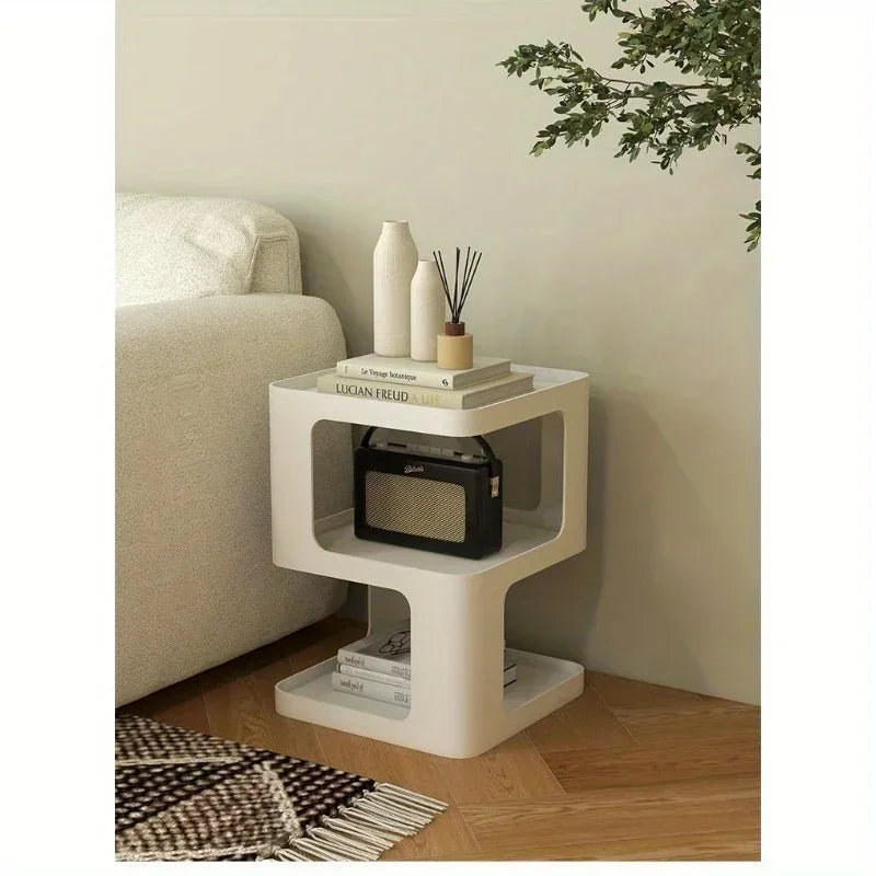 small bedside cabinet, luxurious and simple modern coffee table, a few sides, Nordic creative living room, a few corners.