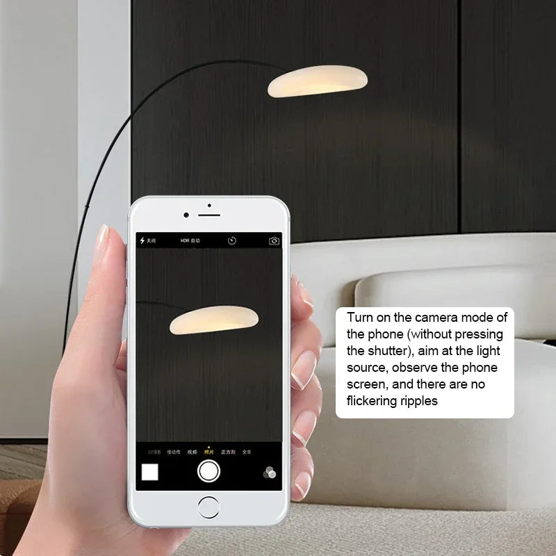 RONIN Fishing Floor Lamp Nordic Modern Family Living Room Beside The Sofa Creative LED Decorative Standing Light