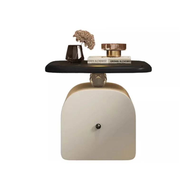 Modern Unique Bedside Table Cute Style Design Glamour Luxury Nightstands Trendy Storage Mesita De Noche Bedroom Furniture