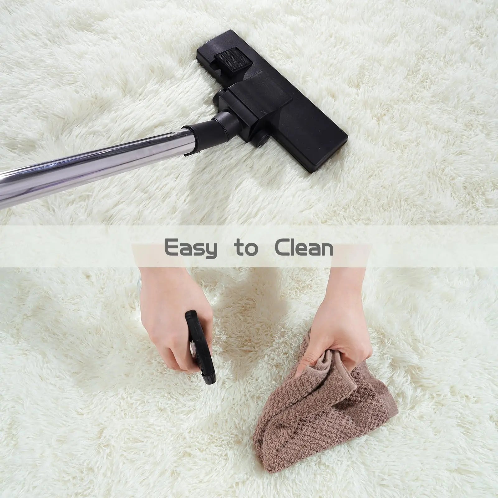 Tie Dye Light Gray Carpet Oval Fluffy Plush Bedside Mat Children's Bedroom Moisture-Proof Mat Living Room Home Decoration Rugs