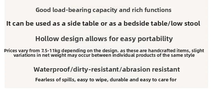 Black White Side Tables Cylindrical Imitate Marble Flowerpot Stand Artistic Coffee Table for Living Room Modern Sofa End Tables