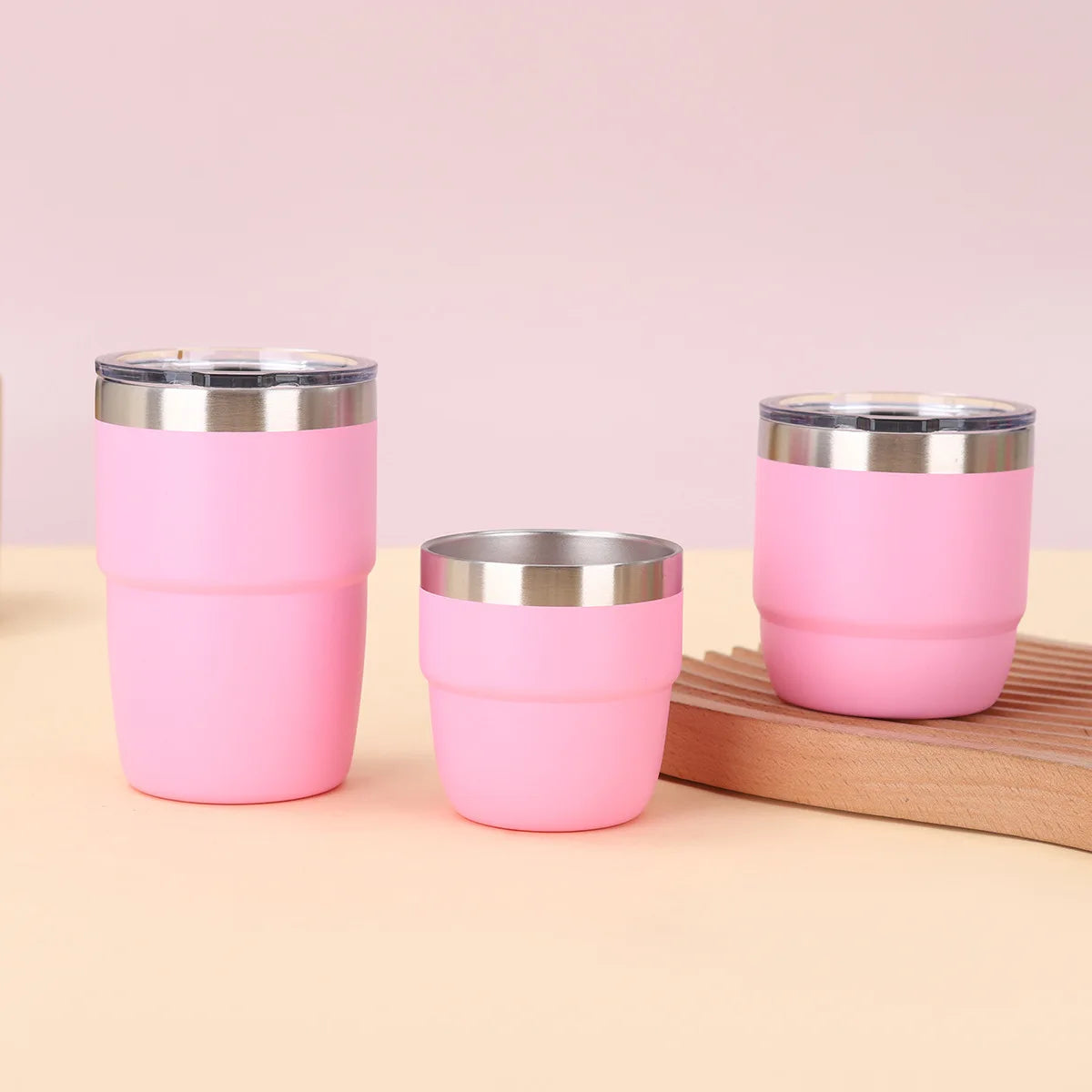 Creative Double-Wall Coffee Cup – 6oz / 8oz Vacuum Flask Tea Cup