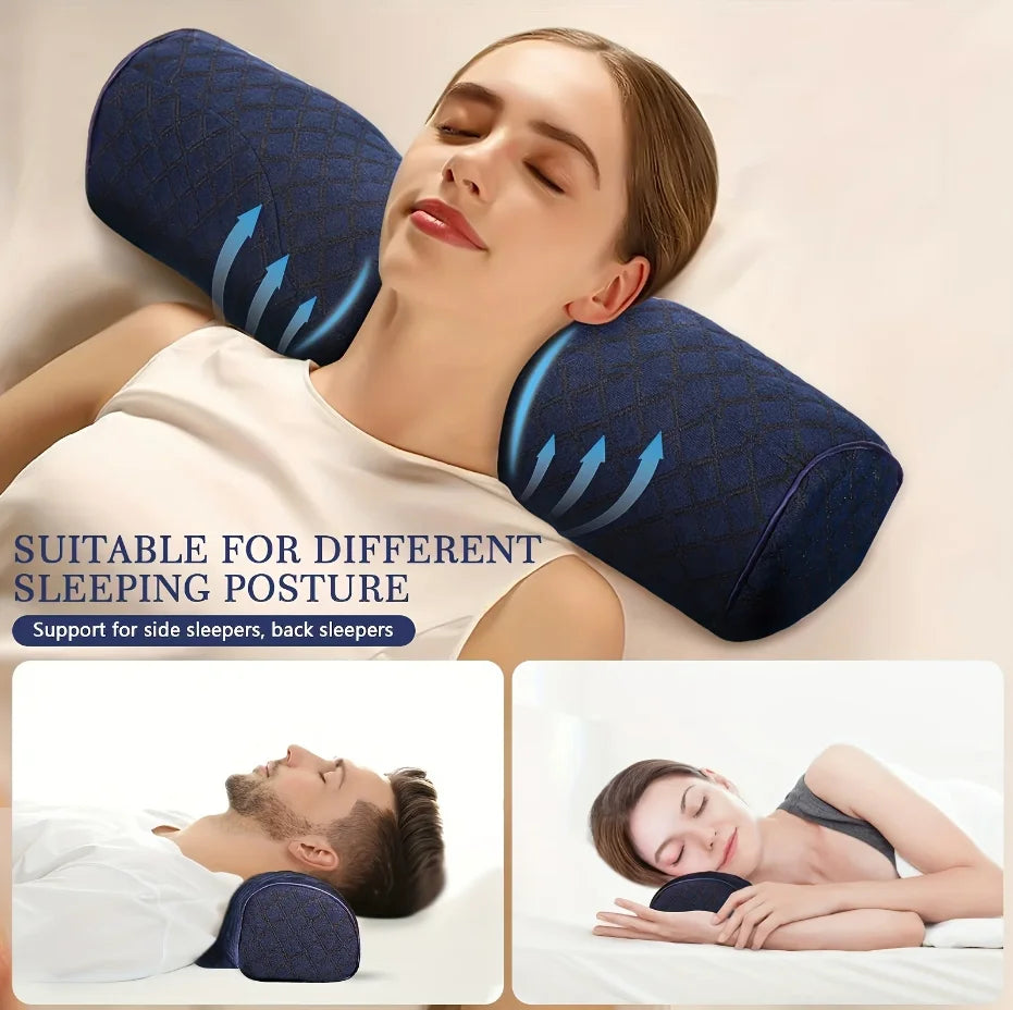 Orthopedic Neck Pillow: Superior Cervical Support Soft Memory Foam, Breathable Washable, Ideal for Every Sleeper
