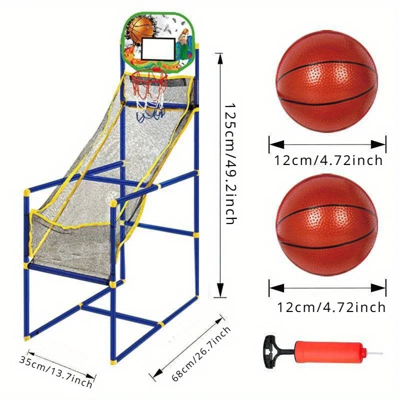 Arcade Basketball Game Set – Dual Indoor & Outdoor Play