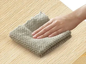 Modern Nightstand with 2 Drawers, Wood Night Stand with Metal Legs, Boho Bedside Table, Accent End Table for Bedroom