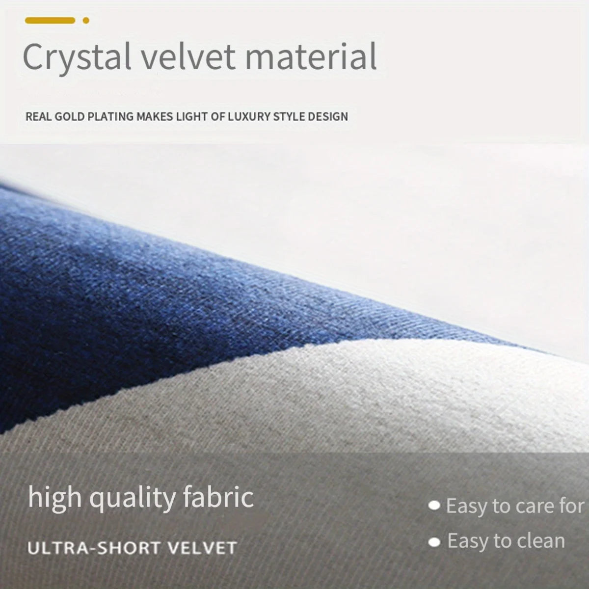 Simple semicircular crystal velvet door mat home non-slip foot mat porch mat bathroom mat