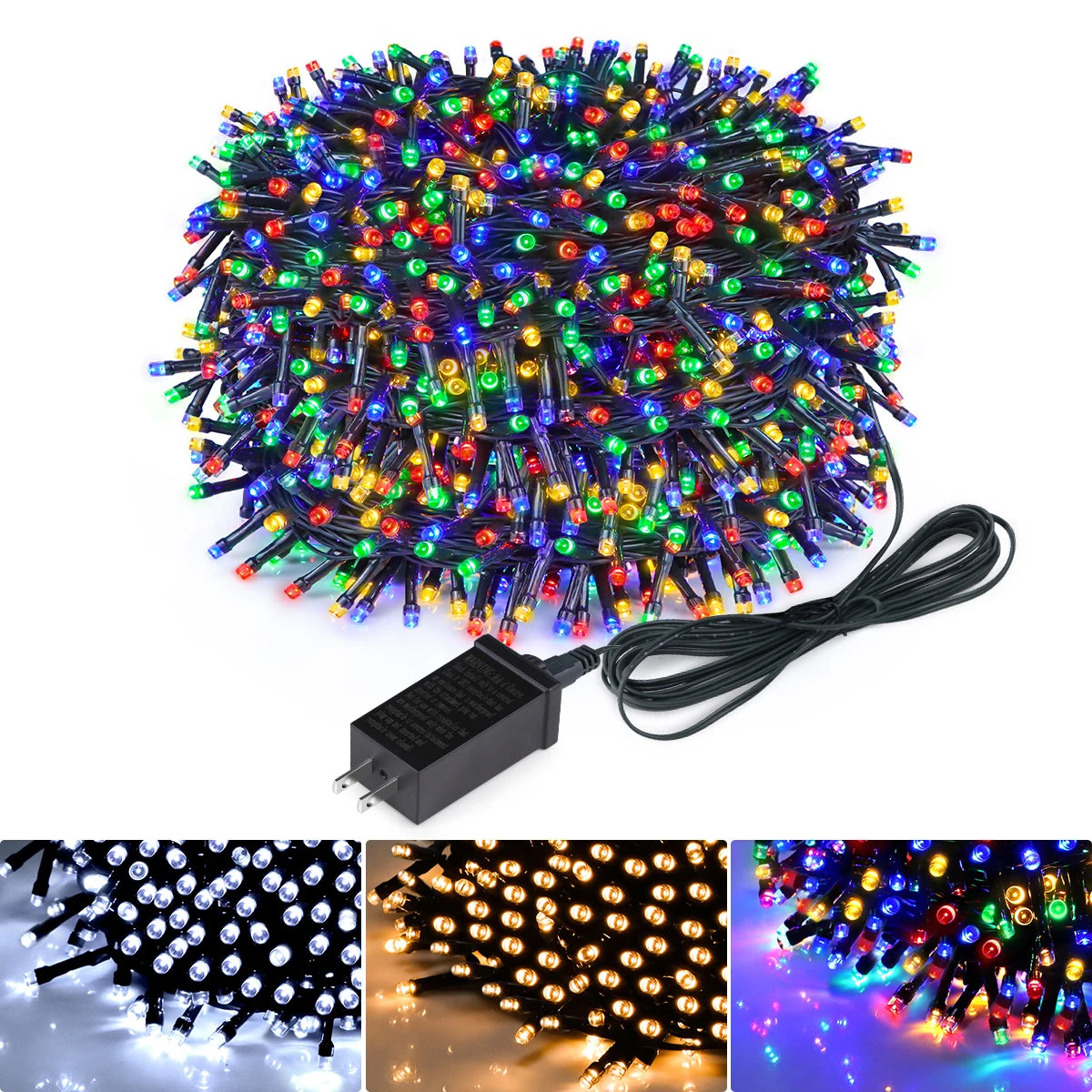 Outdoor LED String Lights – 10 m to 100 m Waterproof Garland