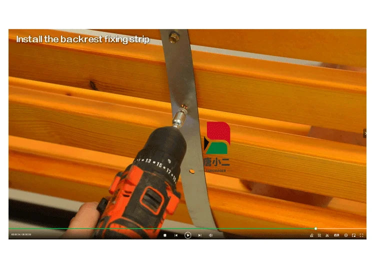 High Quality Outdoor Metal Bench Garden Park Chair with Environmental Protection Plastic Wood Wave Shape