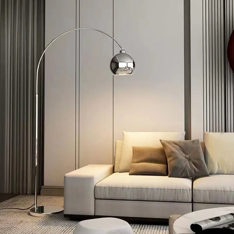 Nordic Luxury-style Floor Lamp Stylish Design For Living Room Modern And Simple Fishing Lamp Minimalist Sofa Lamp Standing Lamp