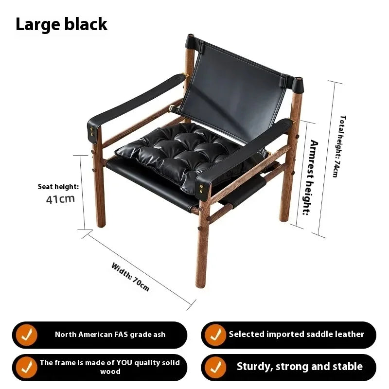 Designer Vintage Accent Chair – Single Lounge Sofa Chair
