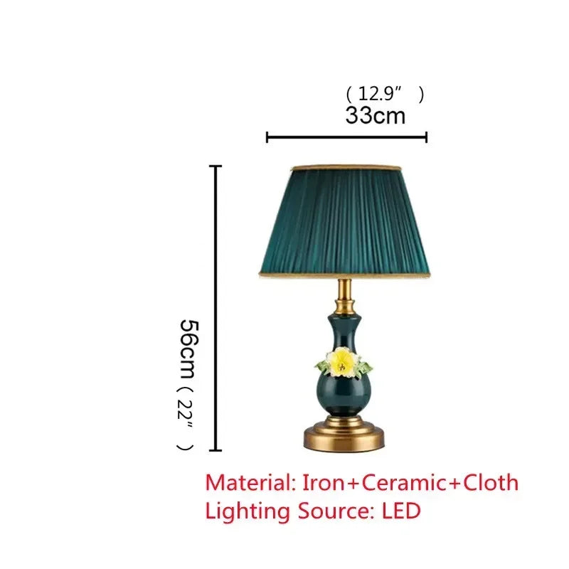 CEDRIC Table Lamps Desk Lighting Contemporary Ceramic LED for Home Office Creative Hotel Decoration