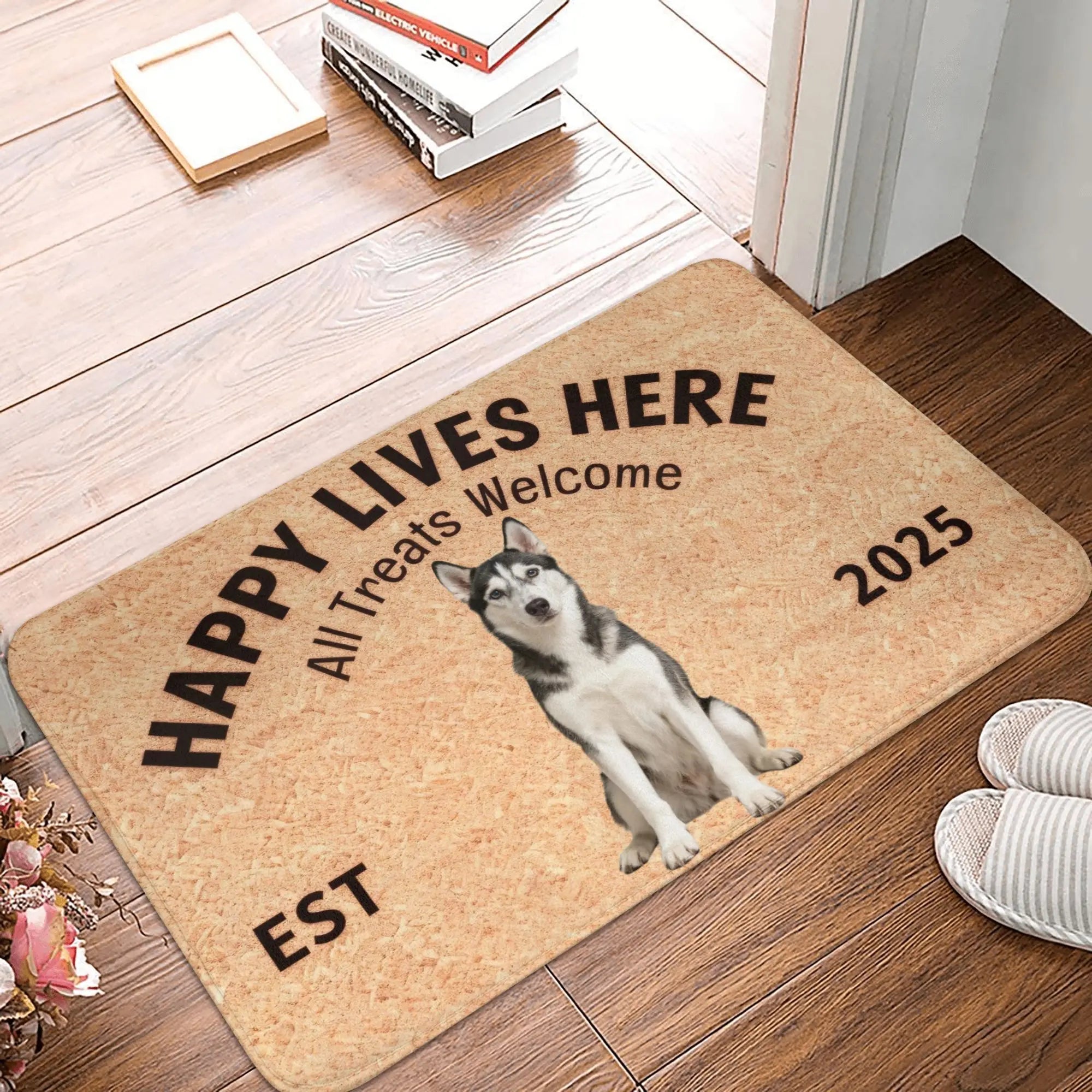 Multiple Dogs Doormat Non-Slip Entrance Bath Kitchen Floor Door Mats  Bedroom Balcony Rug Carpet Footpad