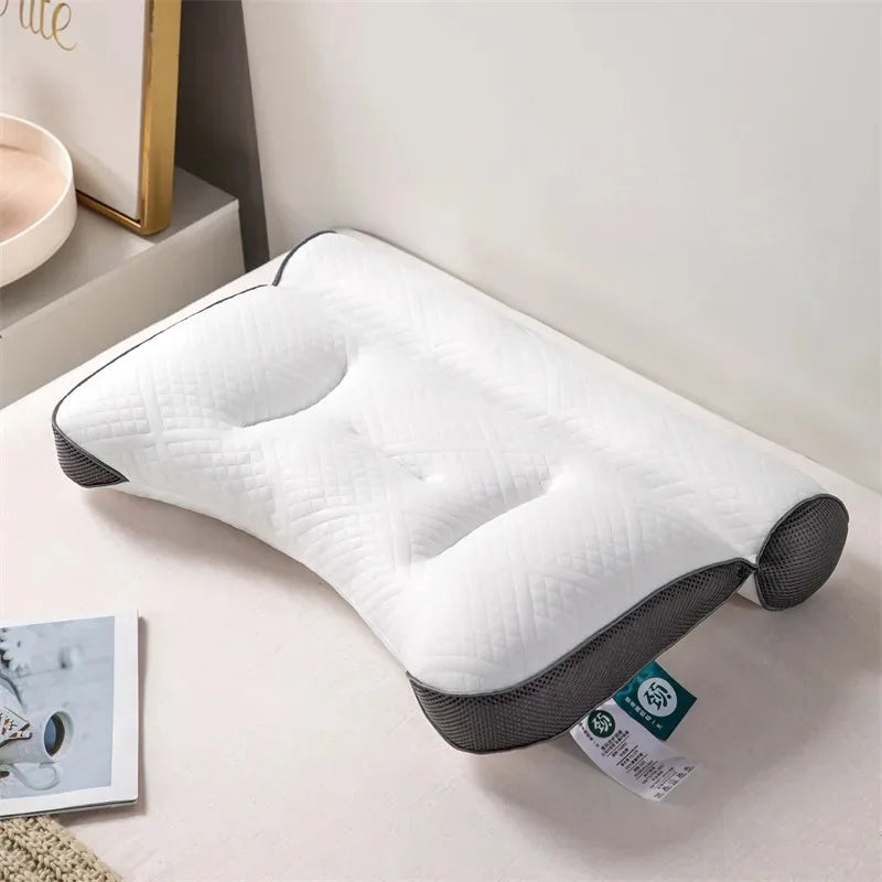 Ergonomic Pillow Memory Orthopedic Cotton Pillow Slow Rebound Soft Memory Slepping Pillows Ergonomic Shaped Relax The Cervical