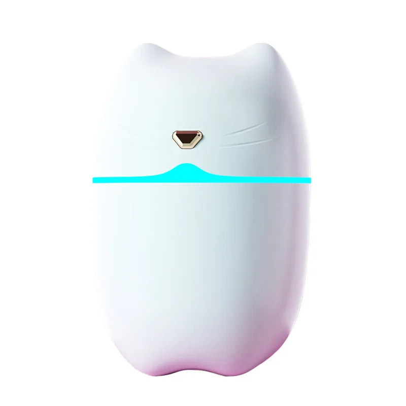 3 in 1 Cute Cat Air Humidifier Diffuser USB Mist Maker Mini Humidificador with night light