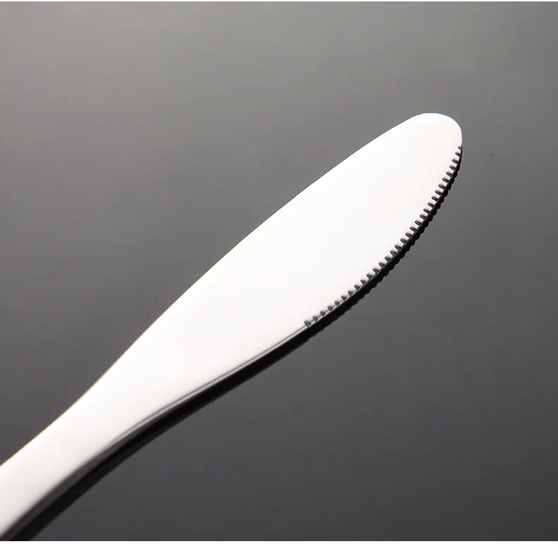 304 Stainless Steel Children's Tableware Set with Pieces Featuring Dinosaur Patterns, Affordable Including Knives Forks Spoons