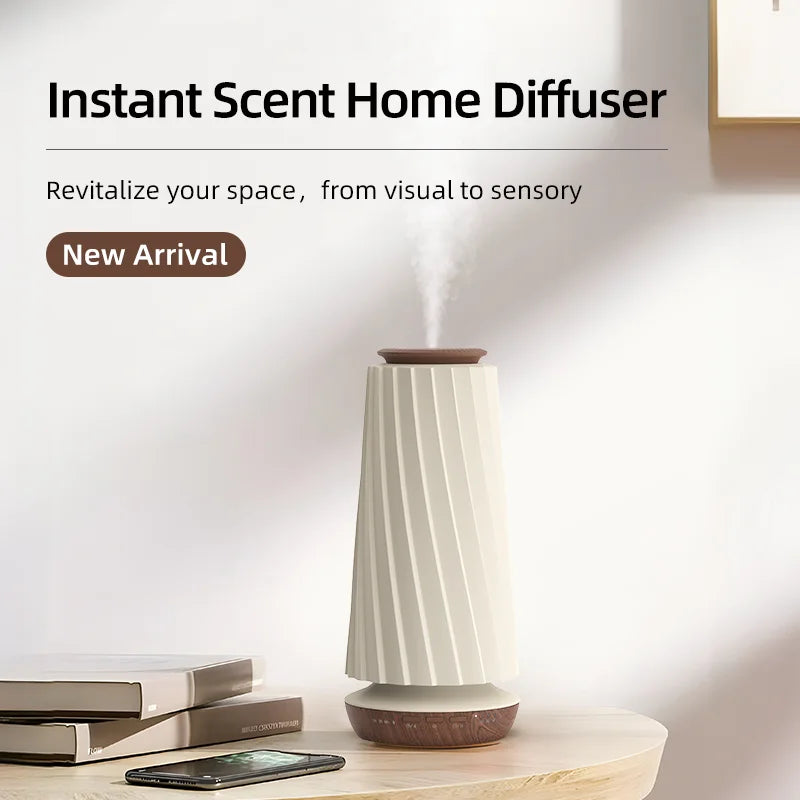 Smart Bluetooth Scent Diffuser with Night Light Air Freshener Aroma Machine for Home Hotel Office Automatic Aroma Diffuser