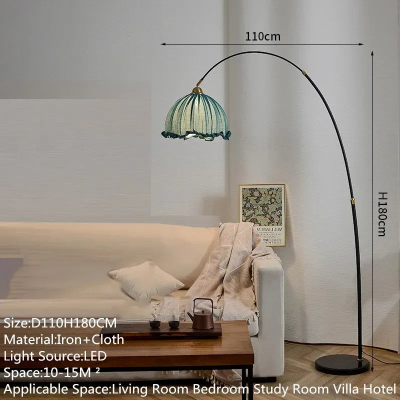 DORIAN Contemporary Floor Lamp Luxury Living Room Bedroom Study Villa Hotel LED Retro Creativity Decorative Standing Light