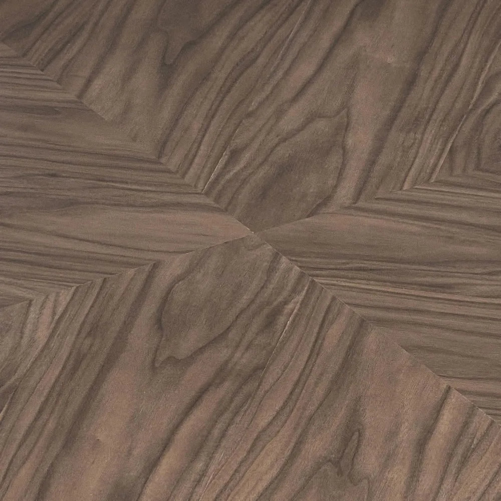 35.43” Round Modern Drum Coffee Table – MDF Wood Center Table for Living Room & Office