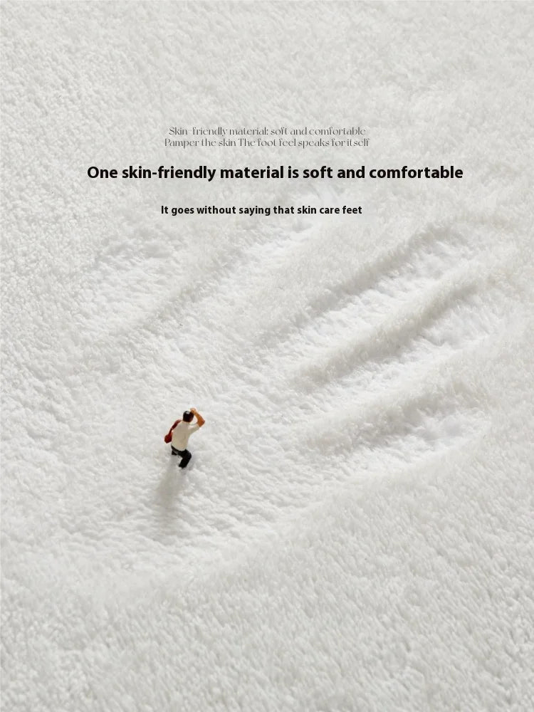 VIKAMA Tiger-Patterned Carpet, Soft Imitation Cashmere Carpet, Warm Bedroom Bedside Rug, Living Room Floor Mat, Home Decoration